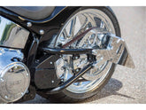 Ricks Motorcycles Trick'n'roll Fat Ass Rear End Conversion License Plate Bracket Black Ricks Motorcycles Default Title