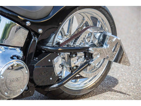 Ricks Motorcycles Trick'n'roll Fat Ass Rear End Conversion License Plate Bracket Black Ricks Motorcycles Default Title