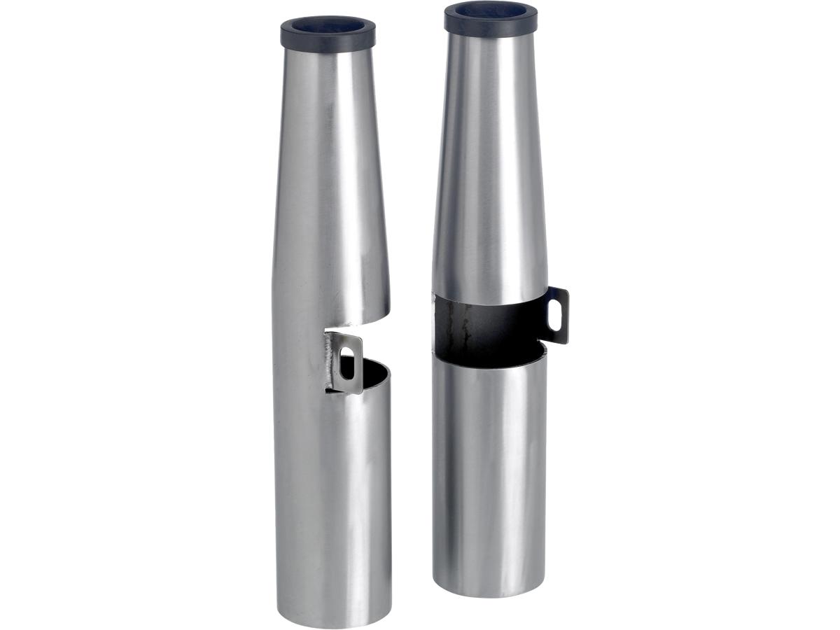 Lowbrow 39mm Fork Shrouds Raw Fork Shroud Lowbrow Default Title