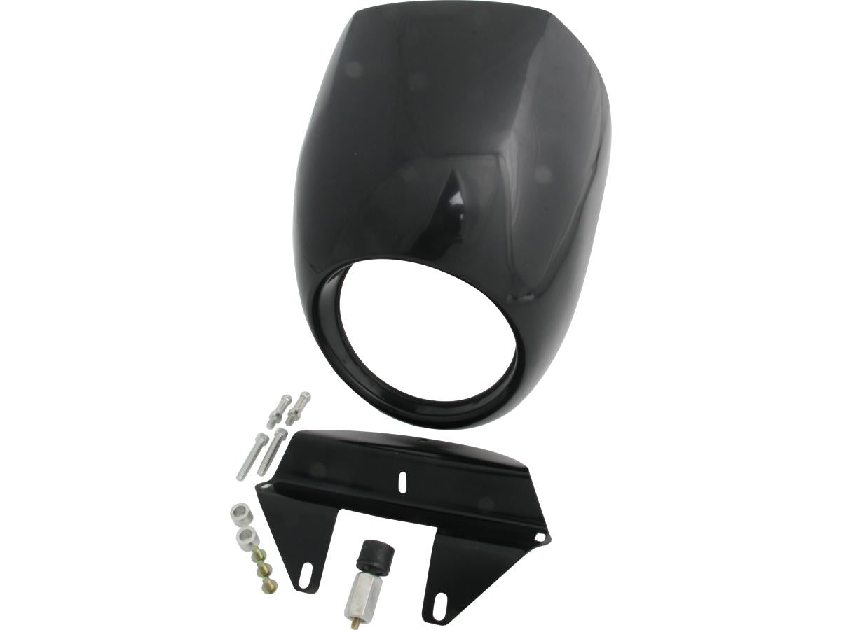 Cce Custom Headlight Fairing Black Abs Cce Default Title