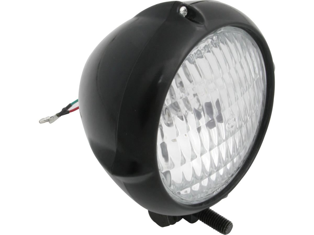 Cce Vintage 4 1/2" Headlight Black Halogen Cce Default Title