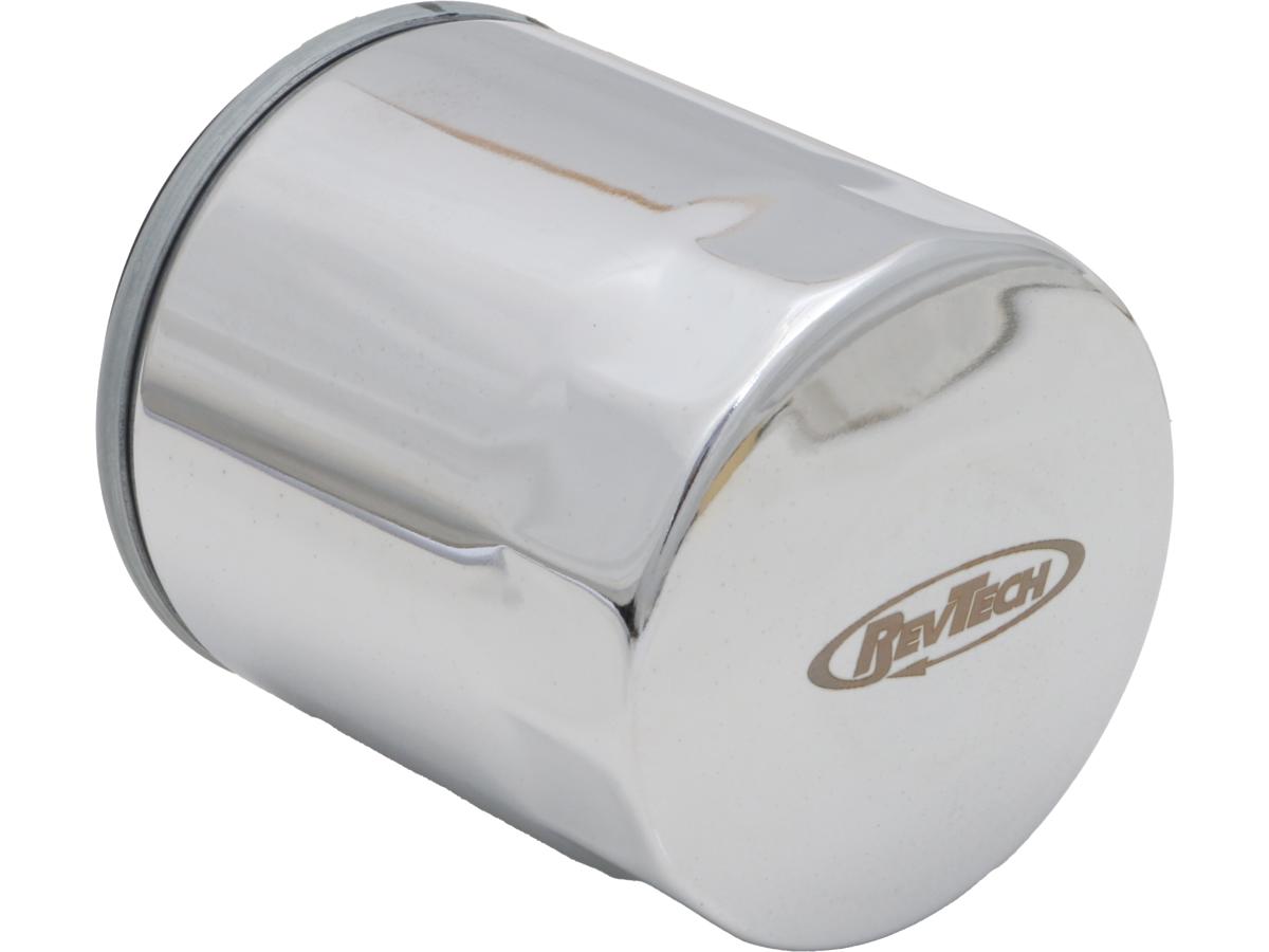 Rev Tech High Performance Oil Filter With Magnet For V Rod Engine Chrome Rev Tech