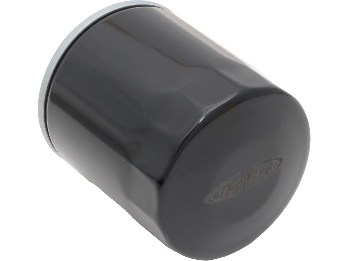 Rev Tech High Performance Oil Filter With Magnet For V Rod Engine Black Rev Tech
