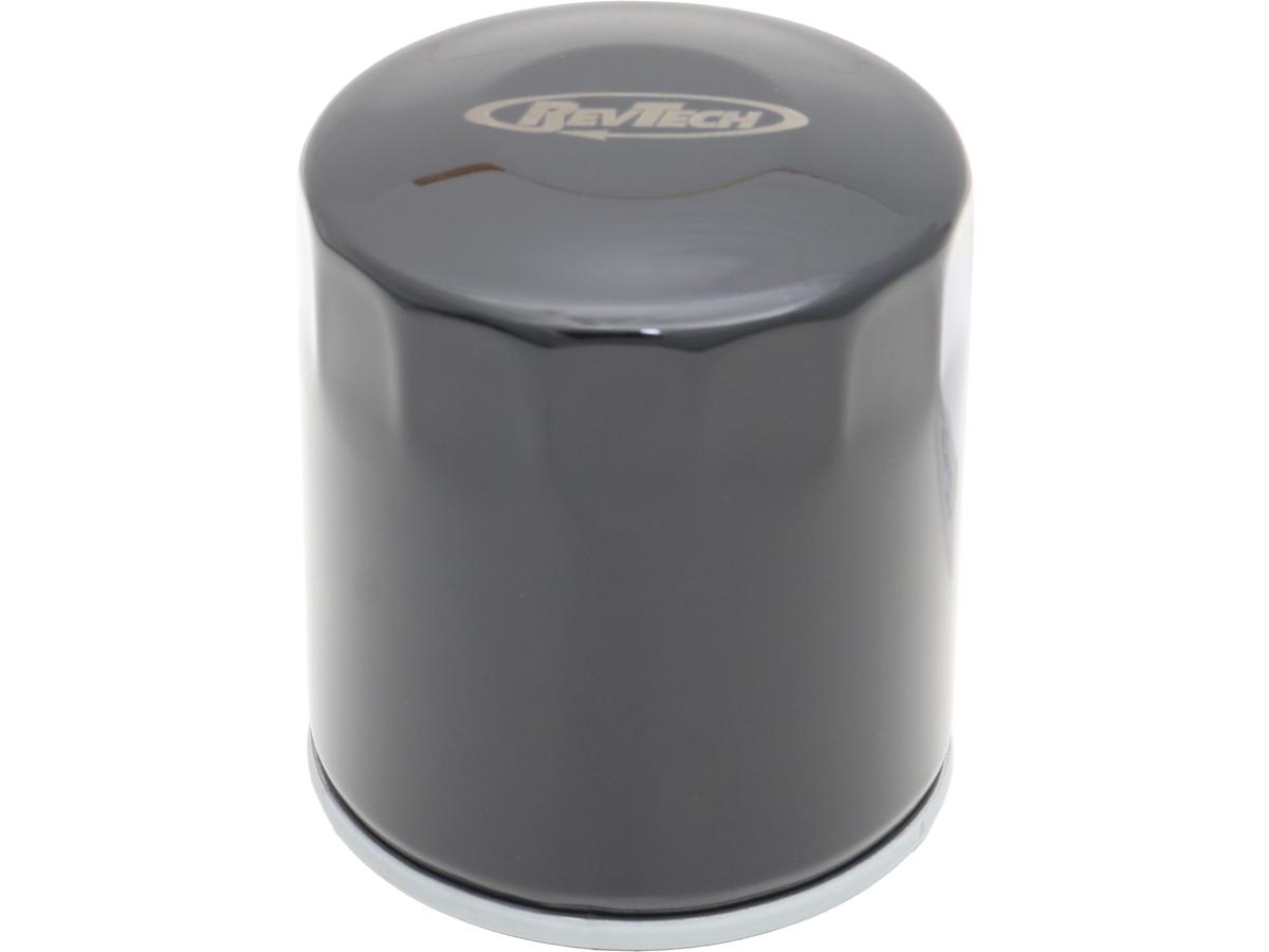 Rev Tech High Performance Oil Filter With Magnet For Twin Cam Engine Black Rev Tech Default Title