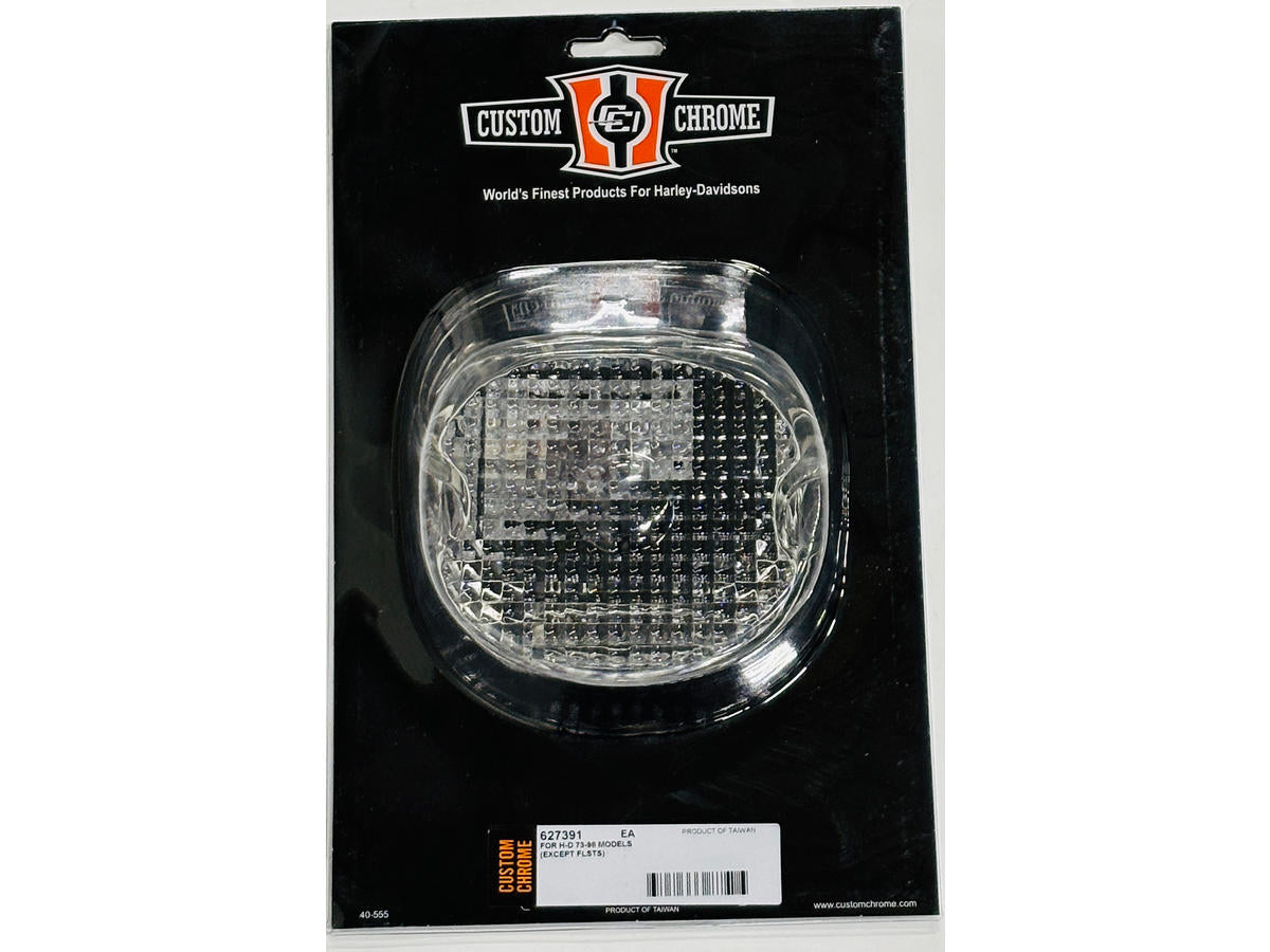 Cce Laydown Taillight Lens Clear Lens With Bottom Tag Window Cce Default Title