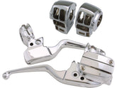 Daytona Japan Touring Hand Control Kit With Radio, Without Cruise Control Chrome 11/16" 1" Cable Clutch Throttle Cables Daytona Japan Default Title