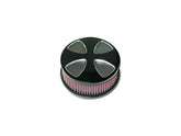 Cce Smooth Cross Hi Flow Air Cleaner Black Cce Default Title