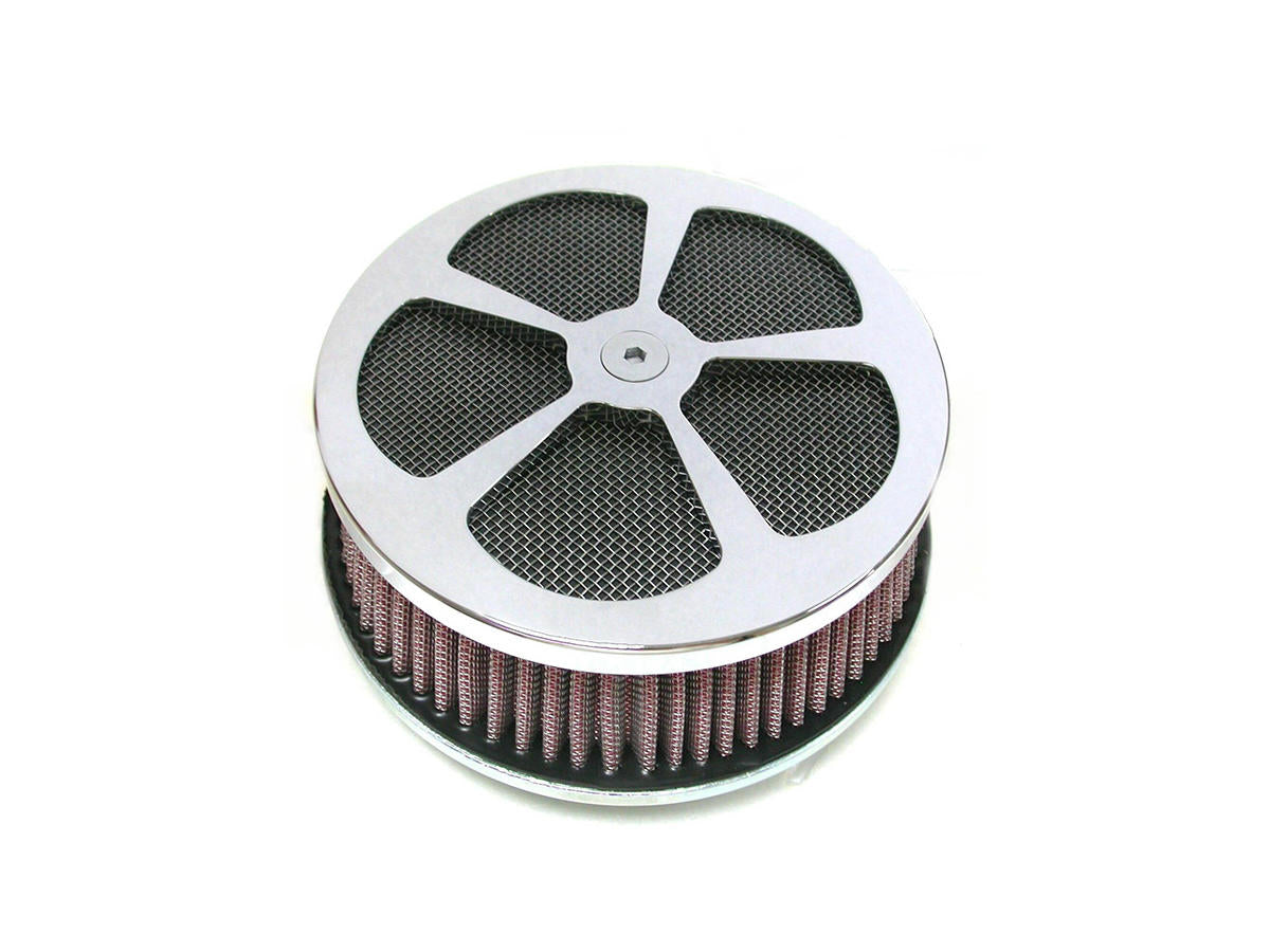 Cce 5 Spade Hi Flow Air Cleaner Chrome Cce Default Title