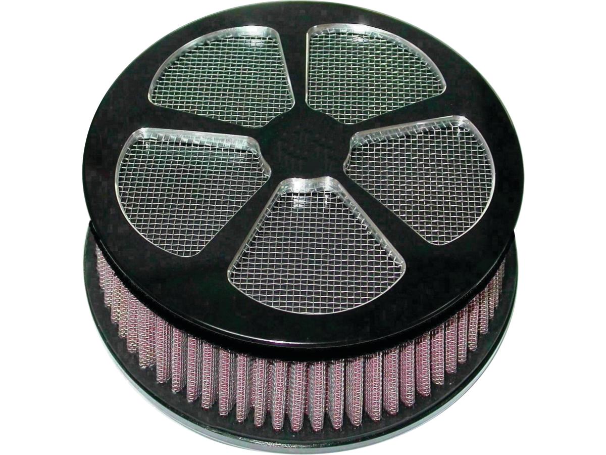 Cce 5 Spade Hi Flow Air Cleaner Black Anodized Cce Default Title