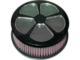 Cce 5 Spade Hi Flow Air Cleaner Black Anodized Cce Default Title