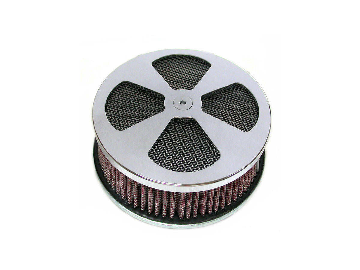 Cce 4 Spade Hi Flow Air Cleaner Chrome Cce Default Title