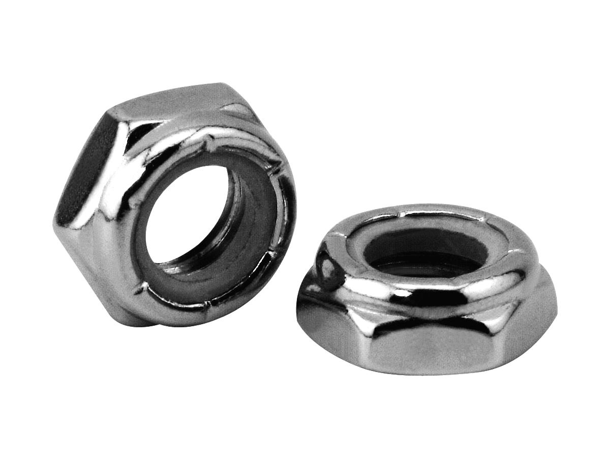 Cce Thin Nylon Insert Hex Nut Pack Chrome Hex Head 7/16" 20 Unf Cce Default Title