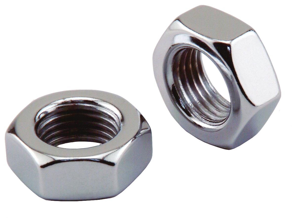 Cce Jam Nut Pack Chrome 1/2" 13 Unc Cce Default Title