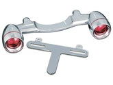 Kuryakyn Bullet Light Rear Turn Signal Bar Chrome Red Kuryakyn Default Title