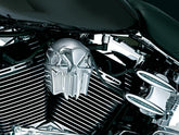 Kuryakyn Skull Horn Covers Dark Chrome Kuryakyn Default Title