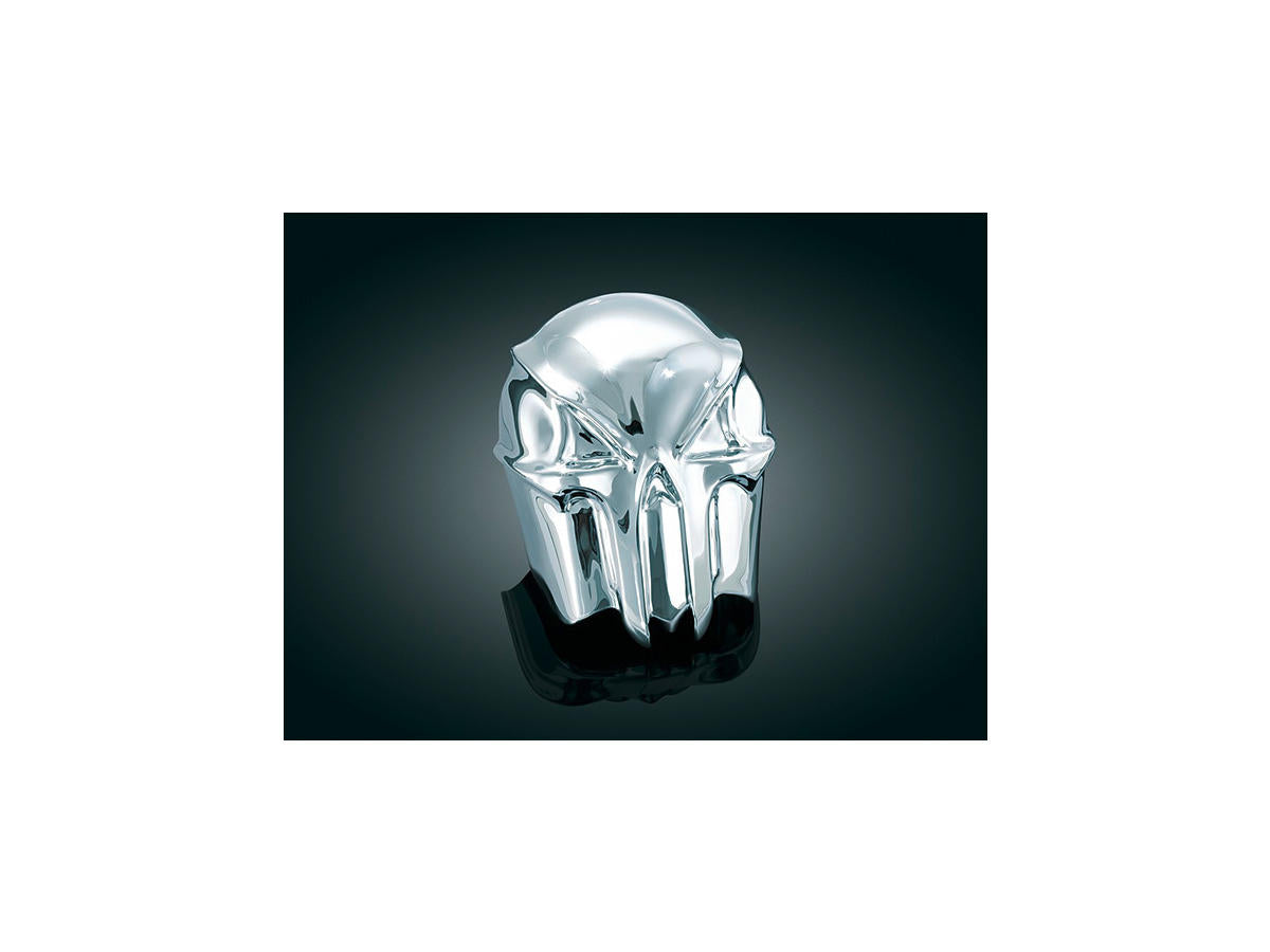 Kuryakyn Skull Horn Covers Dark Chrome Kuryakyn