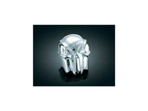 Kuryakyn Skull Horn Covers Dark Chrome Kuryakyn