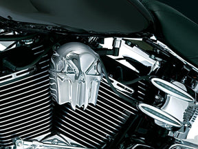 Kuryakyn Skull Horn Covers Dark Chrome Kuryakyn Default Title
