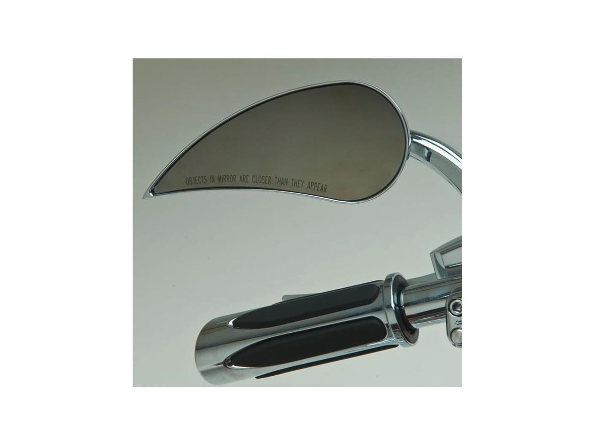Arlen Ness Rad Iii Mirror Chrome Left Arlen Ness