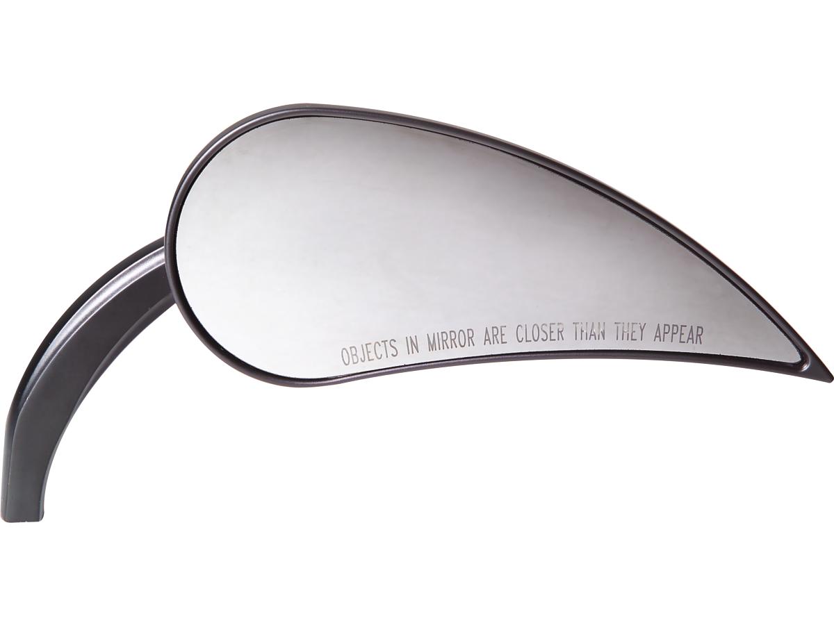 Arlen Ness Rad Iii Mirror Black Powder Coated Left Arlen Ness Default Title