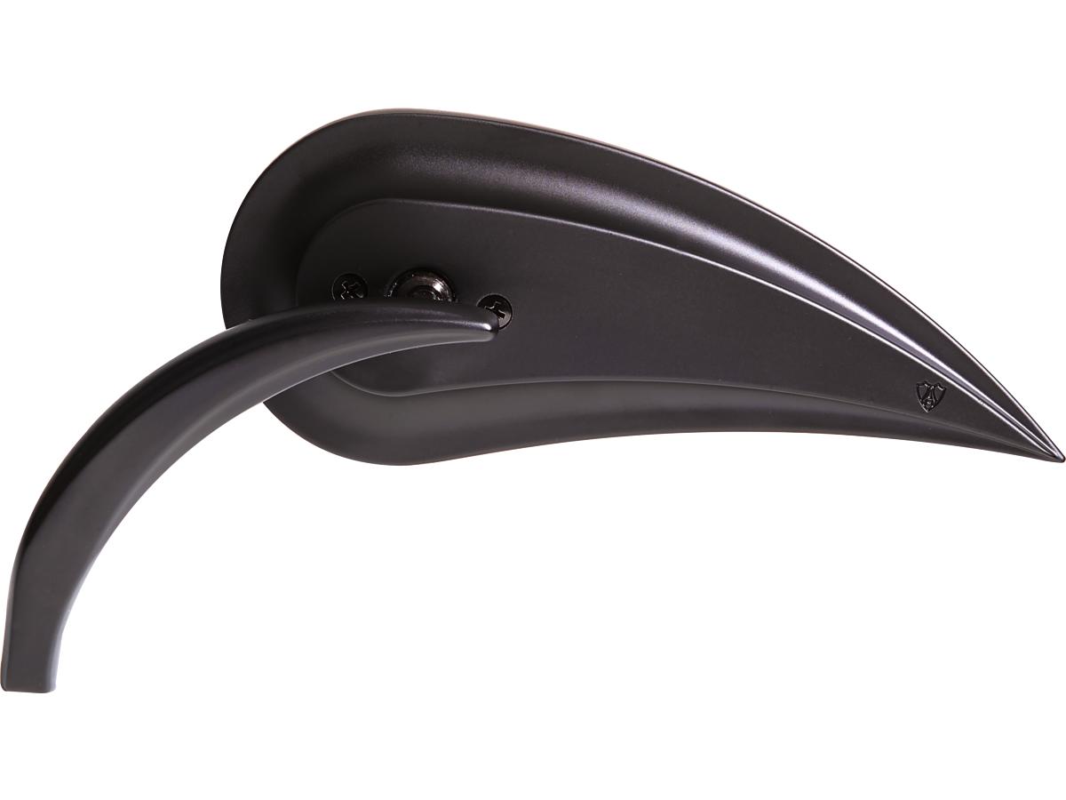 Arlen Ness Rad Iii Mirror Black Powder Coated Left Arlen Ness