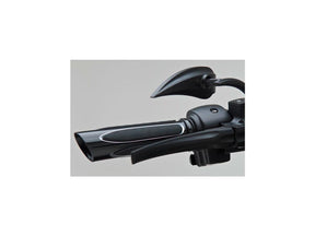 Arlen Ness Rad Iii Mirror Black Powder Coated Left Arlen Ness