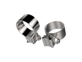 Khrome Werks 1 3/4" Muffler Clamps Stainless Steel Khrome Werks Default Title