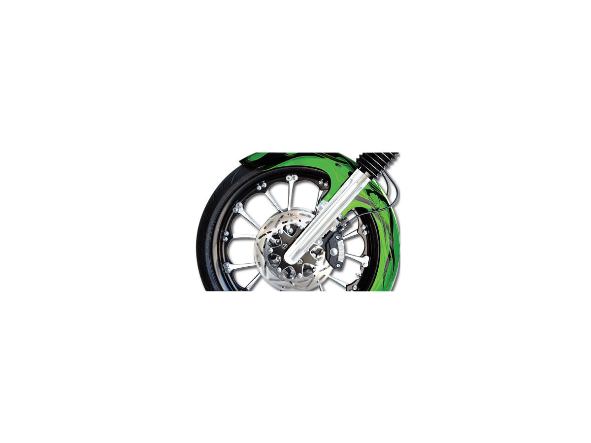 Arlen Ness Deep Cut Hot Legs Fork Lower Legs Chrome Dual Disc Arlen Ness Default Title
