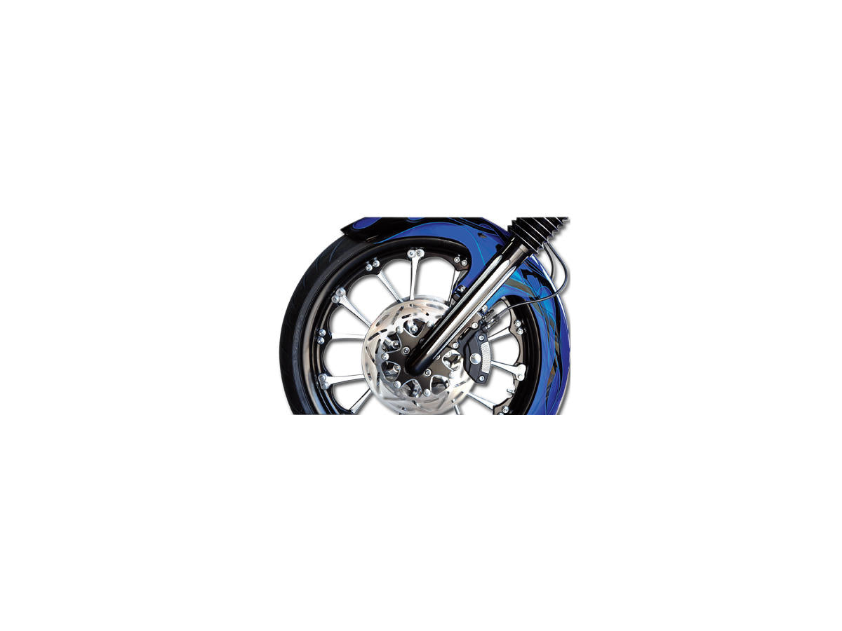 Arlen Ness Deep Cut Hot Legs Fork Lower Legs Black Dual Disc Arlen Ness Default Title