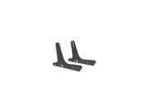 Khrome Werks Sissy Bar Side Plates Black Khrome Werks Default Title