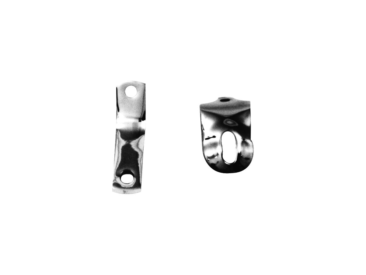 Jammer Headlight Bracket For Springer For Springer Forks With 7" Headlights Chrome Jammer Default Title