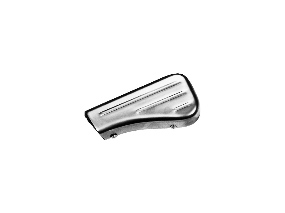 Jammer Breather Snoot Ribbed Carburetor Cover Chrome Jammer Default Title