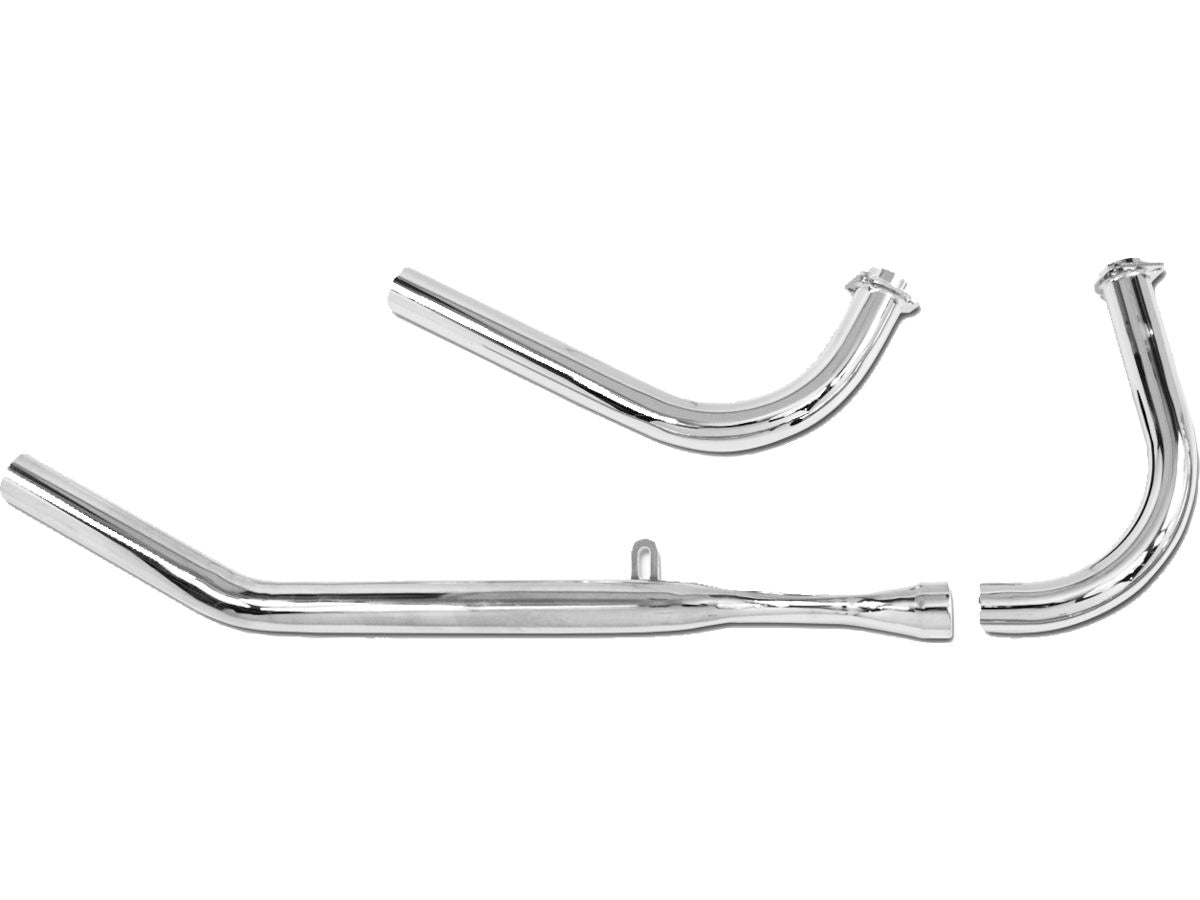 Paughco 3 Piece Upsweep 48 69 Big Twin With Std Heads Headers Chrome 1,75" Paughco Default Title