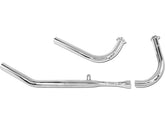 Paughco 3 Piece Upsweep 48 69 Big Twin With Std Heads Headers Chrome 1,75" Paughco Default Title