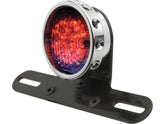 Cce Retro Drilled Led Taillight With Bracket Aluminum Black Led Cce Default Title