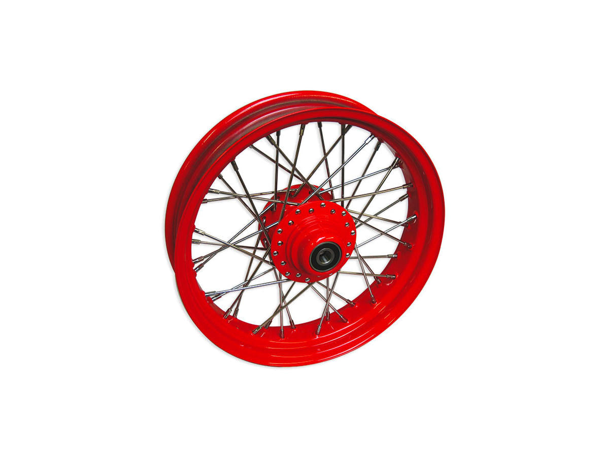 Dna 40 Spoke Wheels Polished Stainless Steel Spokes Red 3/4" 21" 2,15" Dual Disc Dna Filters Default Title