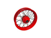 Dna 40 Spoke Wheels Polished Stainless Steel Spokes Red 3/4" 21" 2,15" Dual Disc Dna Filters Default Title
