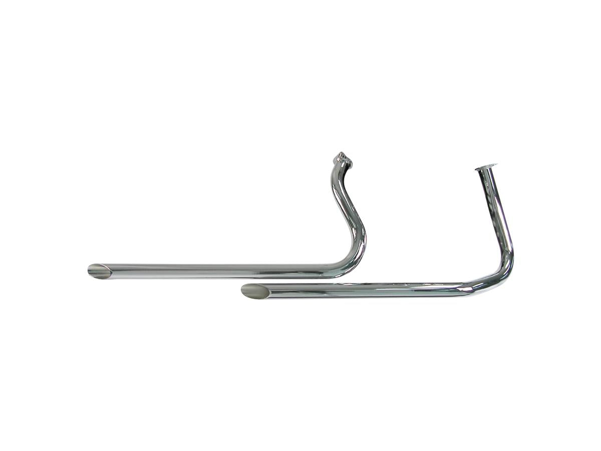 Paughco Shovel Generator Drag Pipes Chrome 1,75" Paughco Default Title