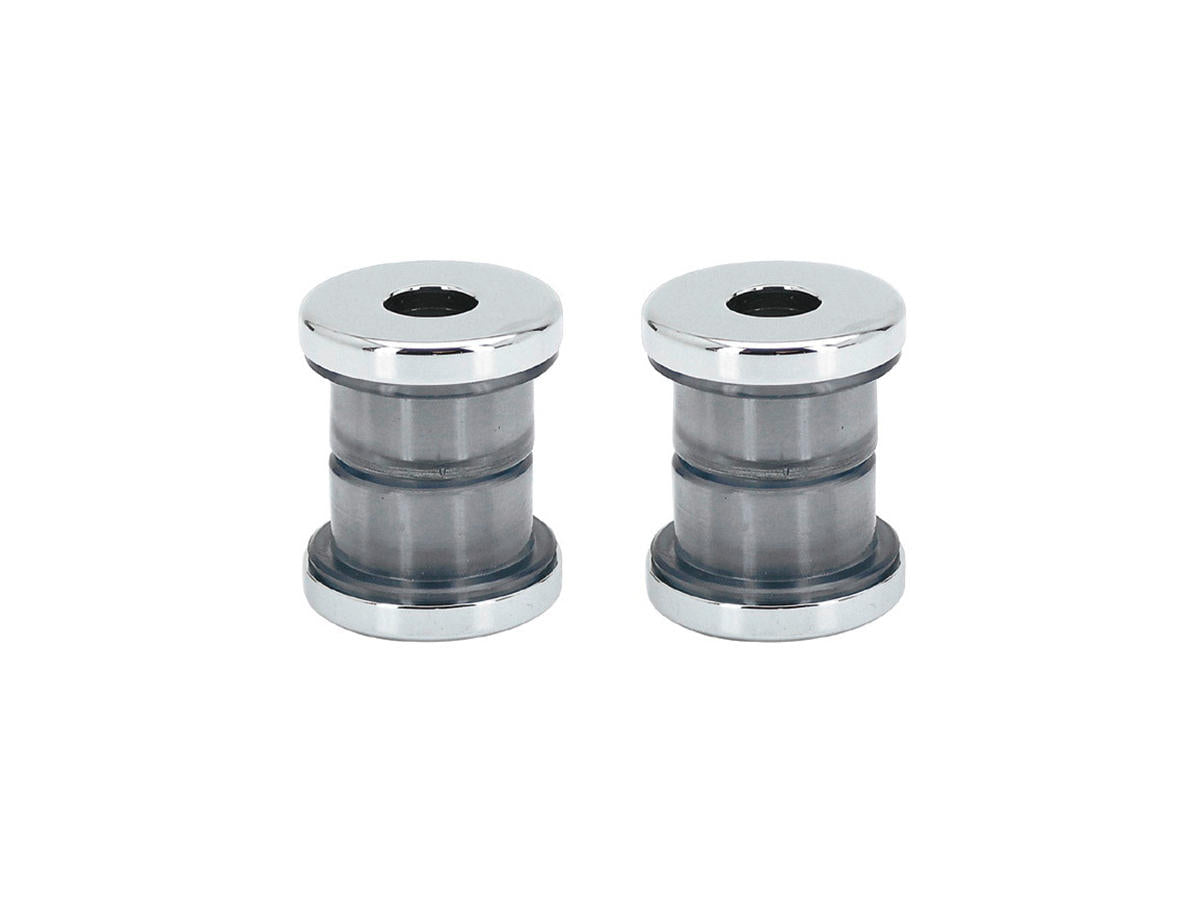 Cce Heavy Duty Polyurethane Handlebar Damper Kit Chrome Clear Cce