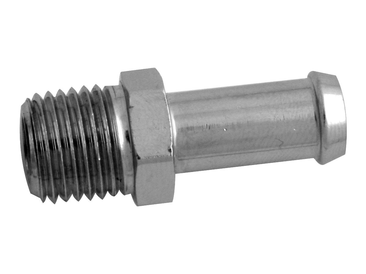 Cce Hose Barb Chrome 1/4 Np Tx3/8 Cce Default Title