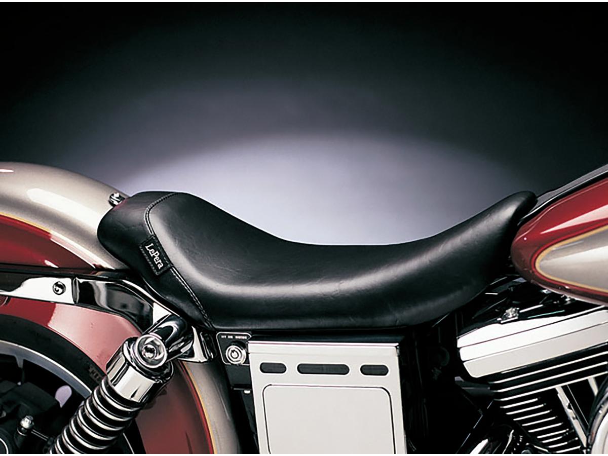 Le Pera Bare Bones Solo Seat Smooth Black Vinyl Le Pera Default Title