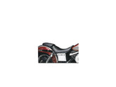 Le Pera Silhouette Pleated Pillion Pad Black Vinyl Le Pera Default Title