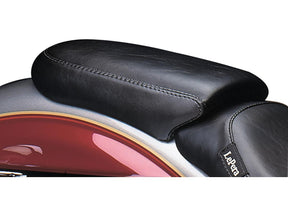 Le Pera Silhouette Pleated Pillion Pad Black Vinyl Le Pera