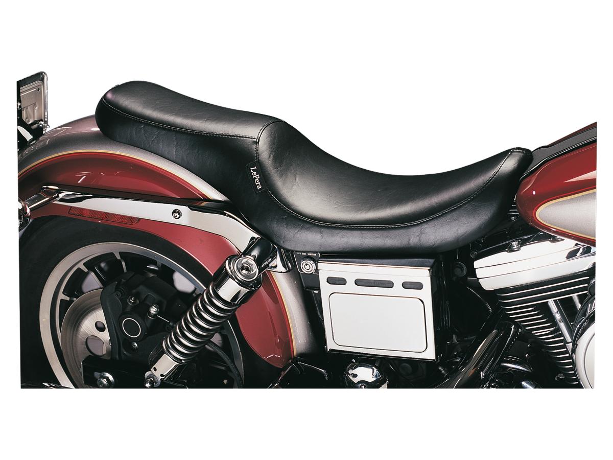 Le Pera Silhouette 2 Up Smooth Seat Black Vinyl Le Pera Default Title