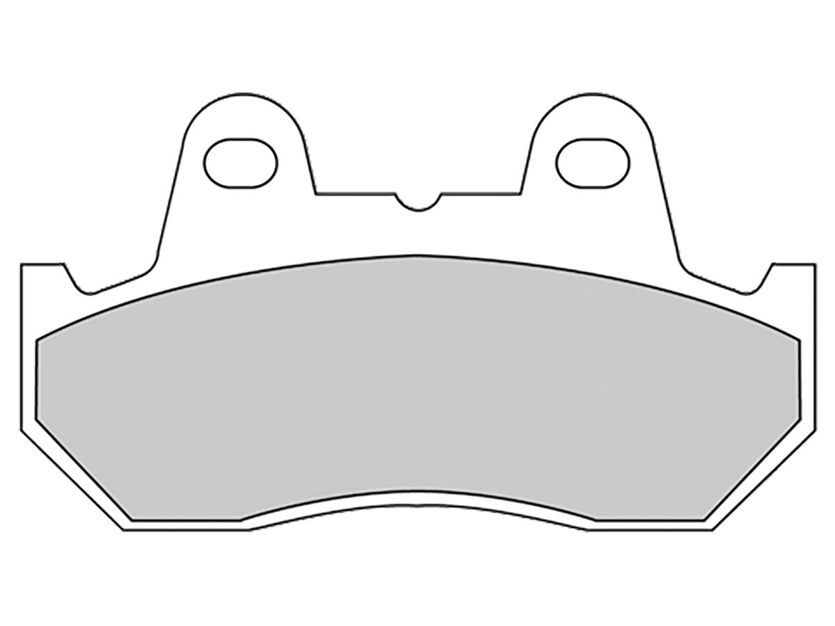 Cce Replacement Brake Pads For Dna Caliper Organic Front Cce