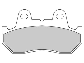 Cce Replacement Brake Pads For Dna Caliper Organic Front Cce