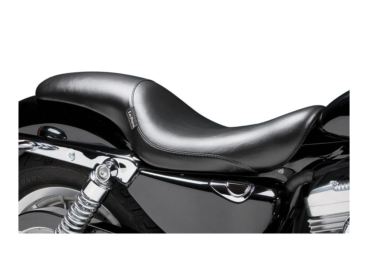Le Pera Silhouette Full Lenght Smooth Seat Black Vinyl Le Pera