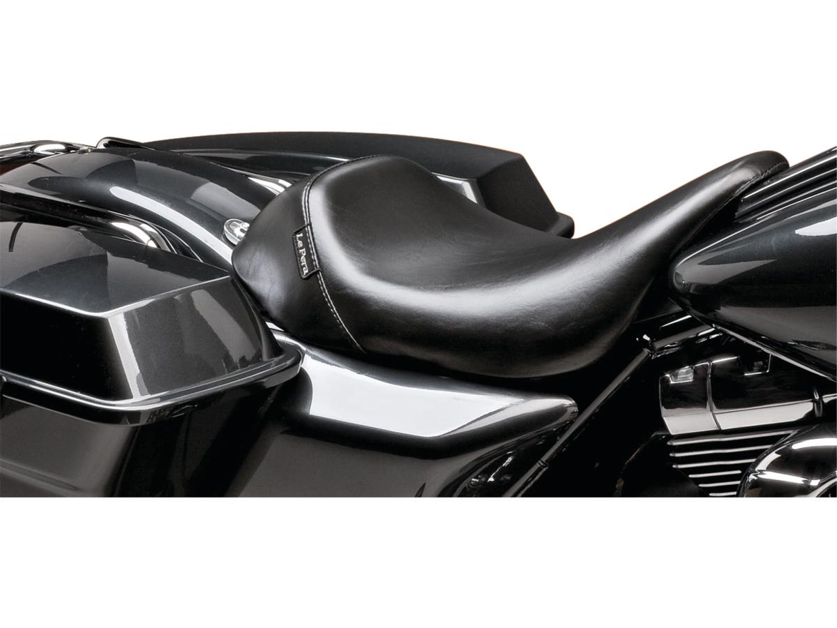 Le Pera Bare Bones Solo Seat Smooth Black Vinyl Le Pera Default Title