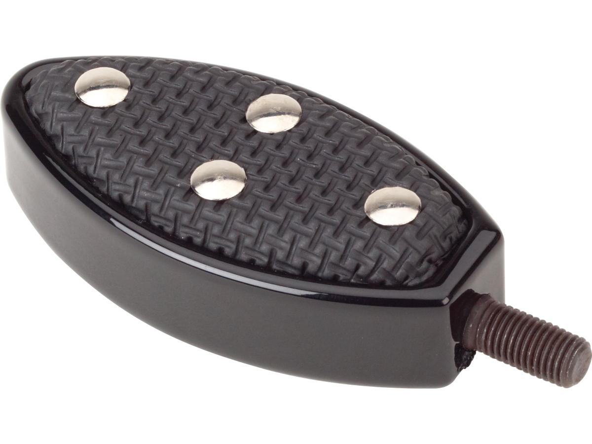 Cycle Smiths Banana Shift Peg Black Powder Coated Cycle Smiths Default Title
