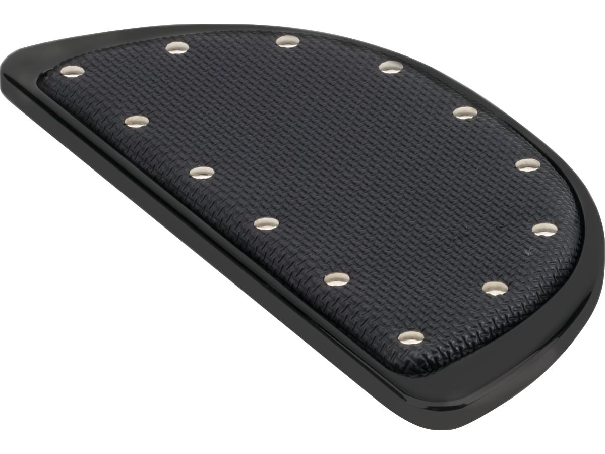 Cycle Smiths Banana Passenger Floorboard Inserts Black Powder Coated Cycle Smiths Default Title